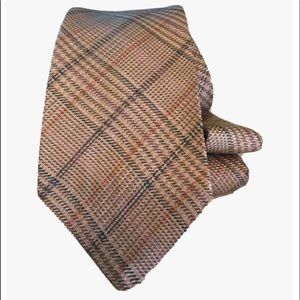 NWOT CHAPS RALPH LAUREN PLAID TIE -ALL SILK - 3" WIDTH